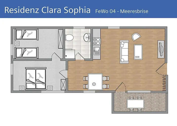 Meeresbrise In Der Residenz Clara Sophia Apartment